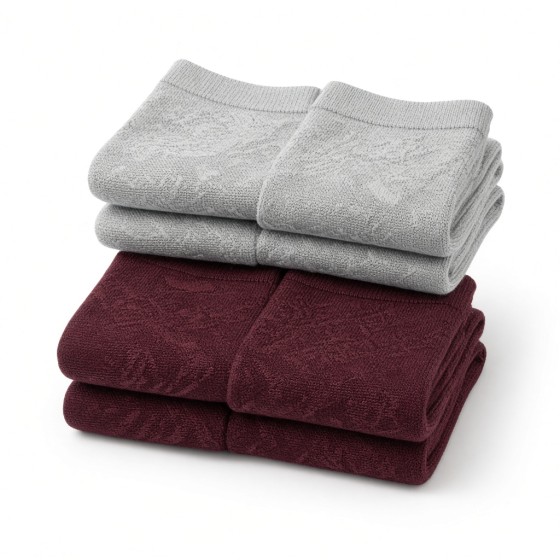 Jacquard Formal Socks