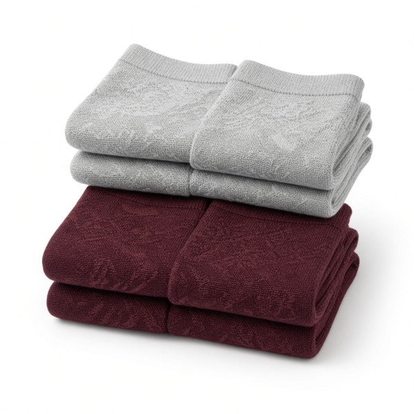Jacquard Formal Socks