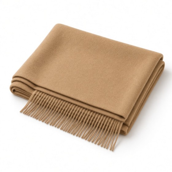 Cashmere Solid Long Scarf