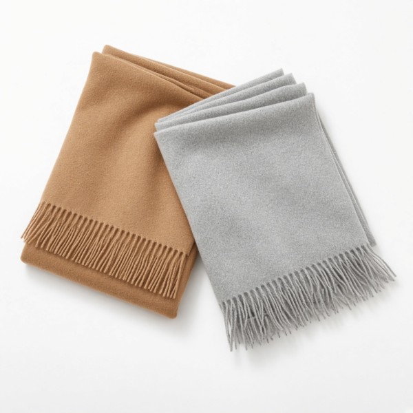 Cashmere Solid Long Scarf