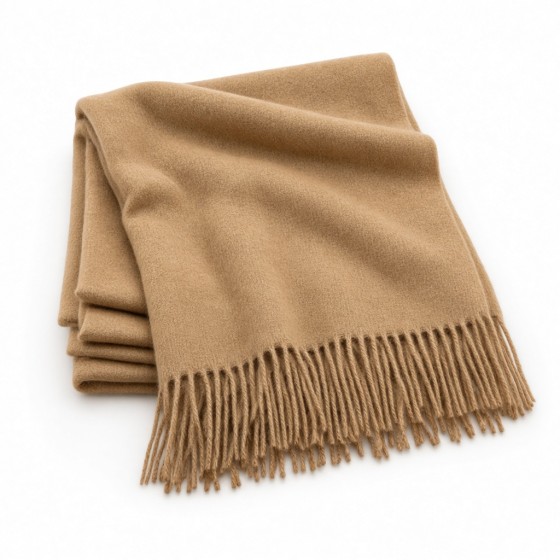 Fringed Cashmere Shawl
