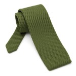 Handknit-feel Knit Tie