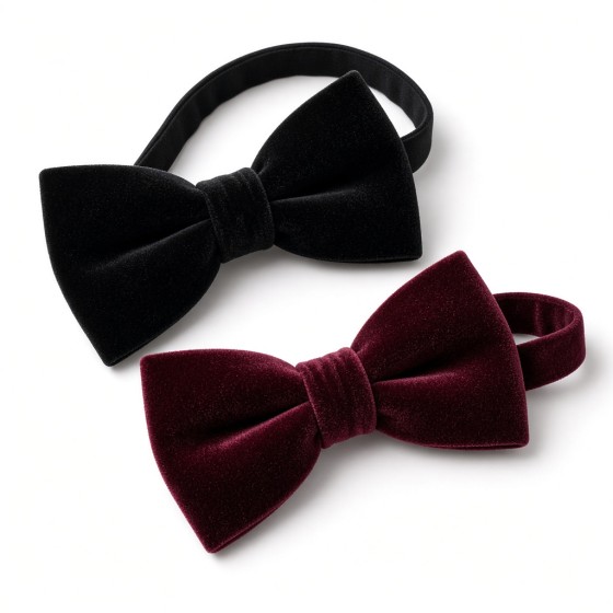 Velvet Bow Tie